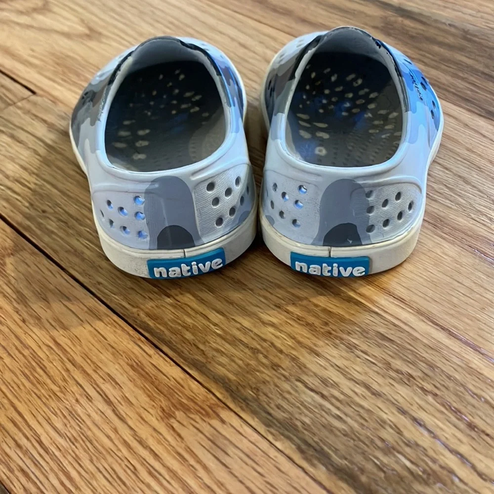 Native Jefferson Camo Toddler Shoes Size C4